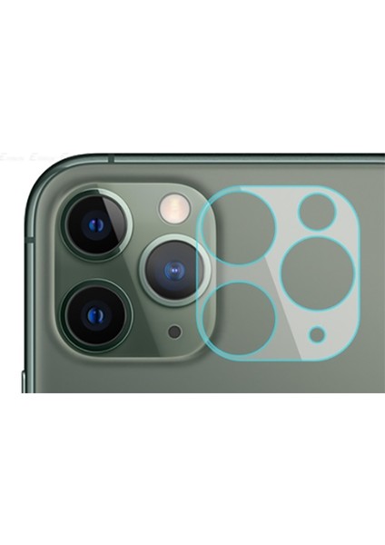 Apple iPhone 11 Pro 3D Full Kamera Koruyucu