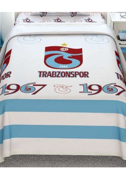Taraftar Lisanslı Tek Kişilik Pike (Logo) 150 x 200 cm (Yazlık - İnce) (Tek Parça)