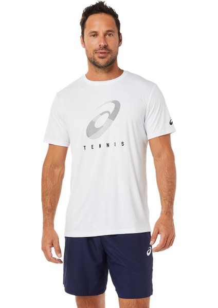 COURT M SPİRAL TEE Erkek Beyaz Tshirt - 2041A148-100