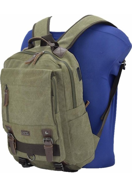 ÇÇ-51372 Kanvans Sırt Çantası