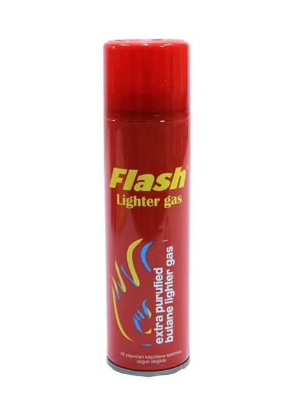 Flash Bütan Çakmak Gaz 270 ml