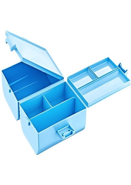 Çift Kapaklı Bölmeli Beslenme Kabı-