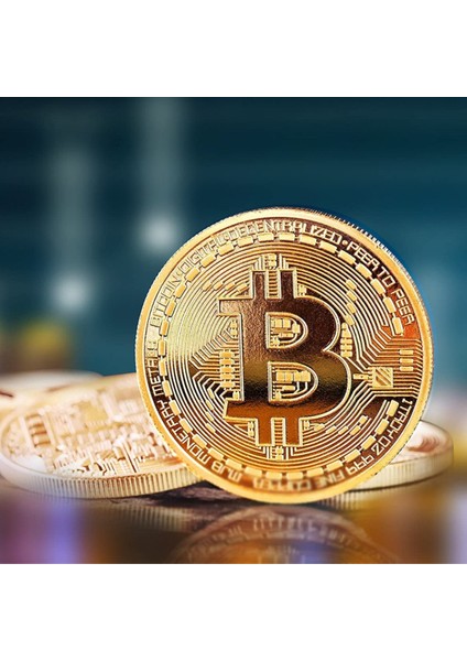 Bitcoin Madeni Hatıra Parası Madeni Bitcoin Hediye Sikke Para-