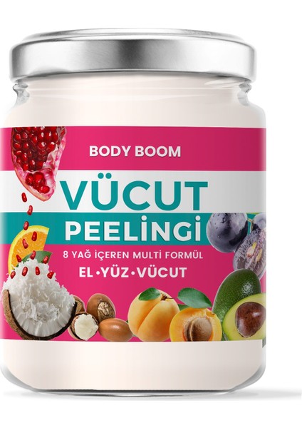 BODY BOOM Gurmar El Ayak Vücut Peelingi 190 ML