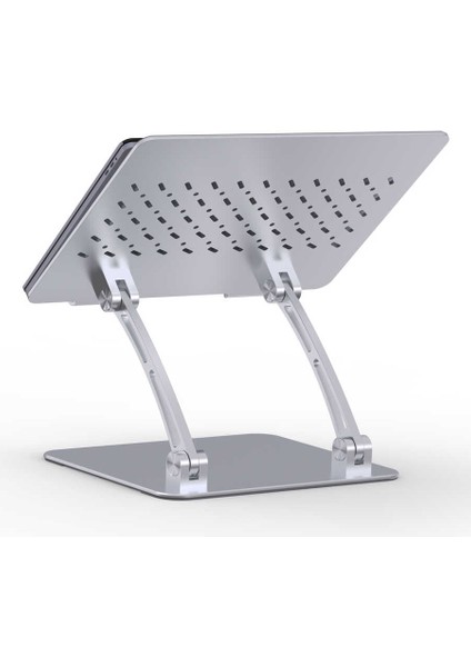 S700 Laptop Standı Eğim ve Yükseklik Ayarlı Katlanabilir Alüminyum Alaşım MacBook Stand