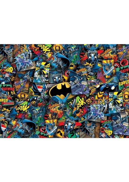 39575 Clementoni, Impossible - Batman, 1000 Parça Puzzle