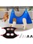 Pet Bakım Hamak Kiti Kısıtlama Çantası W / 2 Kanca Sling Yavru Yıkama Siyah Kırmızı L (Yurt Dışından) 5