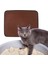 Dayanıklı Kedi Çöp Mat Su Geçirmez Saçılma Kontrolü Kolay Temiz Kaymaz Kutu Kahverengi 55X75 cm (Yurt Dışından) 5