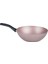 Damla 28 cm Pembe Wok Tava  XCM-21-0261 2