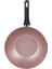 Damla 28 cm Pembe Wok Tava  XCM-21-0261 3