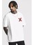 Erkek Oversize Savage Baskılı T-Shirt 1