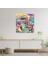 Artofwalldesign ''insan Yüzü'' Cam Tablo Uv 1