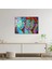Artofwalldesign ''portre Güzellik Kadın Kübizm'' Cam Tablo Uv 1
