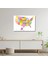 Artofwalldesign ''abd Haritası'' Cam Tablo Uv 1