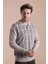 Polo Yaka Superfine Yün Kazak - Bej 1