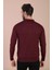 Polo Yaka Superfine Yün Kazak - Bordo 5