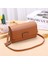 18 cm. Trend Marka Pu Deri Tasarımcı Omuz Crossbody Çanta Kadınlar İçin Yeni Katı Kadın Messenger Küçük Çanta Lady Cüzdan Çanta - Üst Kolu Çanta (Kahverengi) (Yurt Dışından) 1