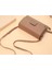 18 cm. Trend Marka Pu Deri Tasarımcı Omuz Crossbody Çanta Kadınlar İçin Yeni Katı Kadın Messenger Küçük Çanta Lady Cüzdan Çanta - Üst Kolu Çanta (Kahverengi) (Yurt Dışından) 3