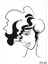 Kadın Karakterler Cadence A4 Stencil WC02 2