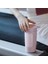 Milkshake Fincan Paslanmaz Çelik Karıştırma Fincan Taşınabilir Su Kupası Taşınabilir Sıkacağı Şişe Blender, Kapasite: 650ML (Pembe) (Yurt Dışından) 2