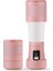 Katlanır Mini Sıkacağı Ev Çok Fonksiyonlu Taşınabilir Teleskopik USB Şarj Sıkacağı Kupası (Pembe) (Yurt Dışından) 1