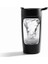 Milkshake Fincan Paslanmaz Çelik Karıştırma Fincan Taşınabilir Su Kupası Taşınabilir Sıkacağı Şişe Blender, Kapasite: 650ML (Siyah) (Yurt Dışından) 3