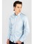 Modern Slim Fit Dar Kesim Düz Erkek Gömlek 2