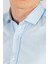 Modern Slim Fit Dar Kesim Düz Erkek Gömlek 3