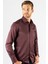 Modern Slim Fit Düz Saten Erkek Gömlek 2