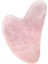 Pembe Kuvars Kalg Gua Sha Yüz Masaj Taşı 1