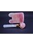 Pembe Kuvars Face Roller ve Gua Sha Set 1