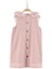 Kız Çocuk Pembe Fırfırlı T-Shirt (2-7yaş) 2