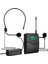 Magıcvoıce MV-1303Y Uhf 1 Yaka + 1 Headset Kablosuz Telsiz Mikrofon 1