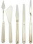 Plastik Spatula Seti 5 Li 1