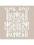 BN016 25X36 Bn Serisi Stencil 2