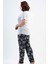 Vıscon Büyük Beden Kısa Kol Pijama Takım 3