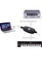 USB Midi Kablo 5 Pin Din Kablo USB Çevirici Klavye Org Midi Müzik Düzenleme Kablosu 1 In 1 Out Mıdı 5