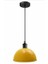 Metal Sarı Sarkıt Avize 30 cm En 1