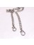 100 cm Low Kancalı Zincir (Gümüş) 1