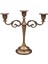 Avrupa 3 Arms Candelabra Mumluk Dekorasyon Kahverengi (Yurt Dışından) 1