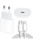 Apple Iphone 20W Hızlı Şarj Aleti + Usb-C To Lightning Kablo Ithal 1