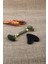 Yeşim Tırtıklı Roller (Paslanmaz Aksam ) Obsidyen Gua Sha Kalpli 1