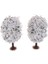 10 Parça Yeşil Manzara Peyzaj Modeli Noel Ağacı 4.5-10 cm Ob 6 cm (Yurt Dışından) 2