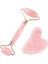 Pembe Kuvars Face Roller-Gua Sha 1