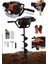 DKT7980 Benzinli Toprak Burgu Makinesi 150MM*100CM Toprak Delme Ucu 7.9 Hp Güçlü Titanyum Xmotor 2