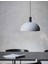 Rsylight Retro Metal Beyaz Dekotatif Metal Dekoratif Tekli Sarkıt Avize Çap:30 cm 1
