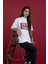Oversize Bisiklet Yaka Baskılı Erkek Penye T-Shirt 2