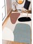 Dijital Baskılı Kaymaz Taban Yıkanabilir Asimetrik Desen Renkli Salon HALI-YOLLUK-D4002 2