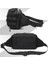 Ozuko 9340 Men Waist Bag Business Multifunctional Chest Bag Siyah (Yurt dışından) 3