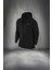 Büyük Beden Erkek Siyah Supra Penye Kumaş Rahat Fermuarlı Eşofman Takımı (4xl- 10XL) 2